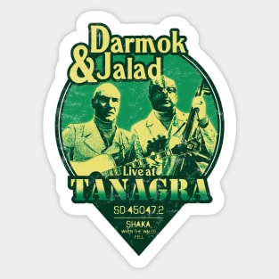 Darmok & Jalad Live at Tanagra -V4 Sticker